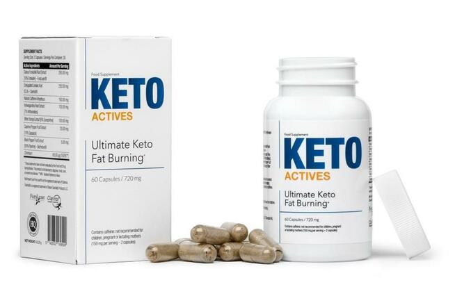 Suplement diety wspierający odchudzanie Keto Actives