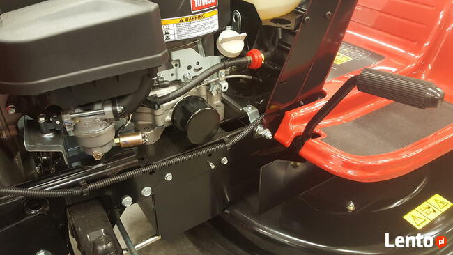 Traktor ogrodowy SMART RC 125 z pługiem śnieżnym Briggs