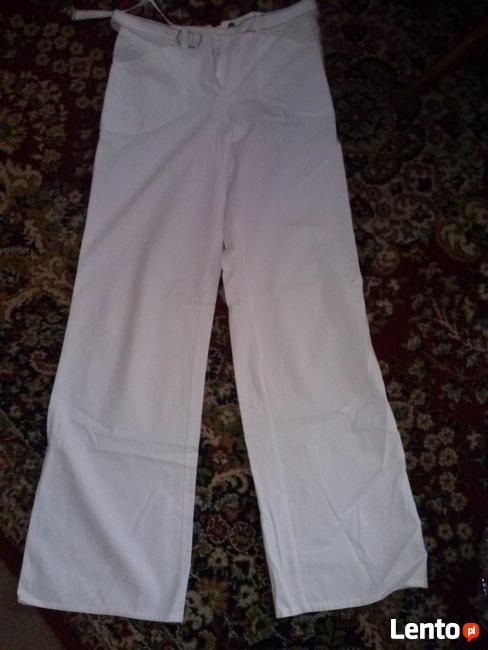 Spodnie damskie jasne, 22 szt. różne rozm, po 10 zł/szt.