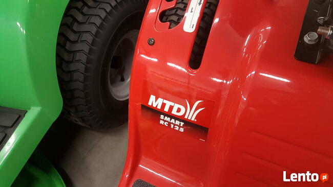 Traktor ogrodowy SMART RC 125 z pługiem śnieżnym Briggs