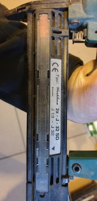 Sztyfciarka, pistolet na sztyfty