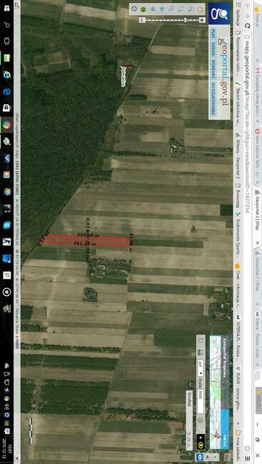 Działka budowlana wydane W-Z Tarło Kolonia nr 525 1,09ha