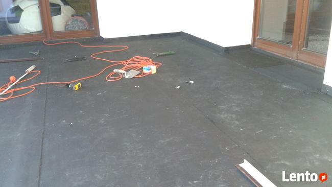 izolacja balkonów i tarasów membraną epdm uslugi dekarskie