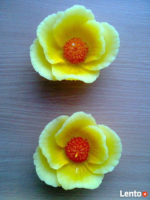 Sprzedam NOWE świece ozdobne kwiat