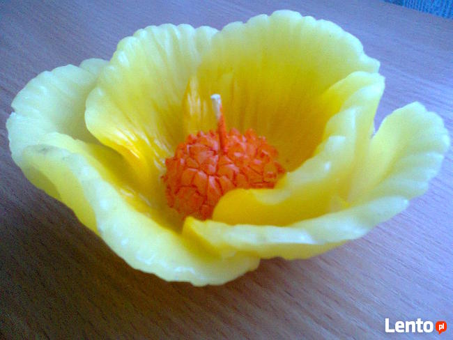 Sprzedam NOWE świece ozdobne kwiat