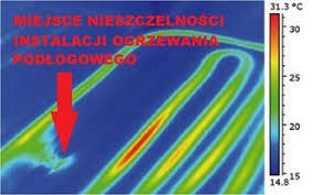 Badanie kamerą termowizyjną wycieków, mostków, ociepleń