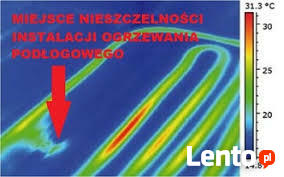 Badanie kamerą termowizyjną wycieków, mostków, ociepleń