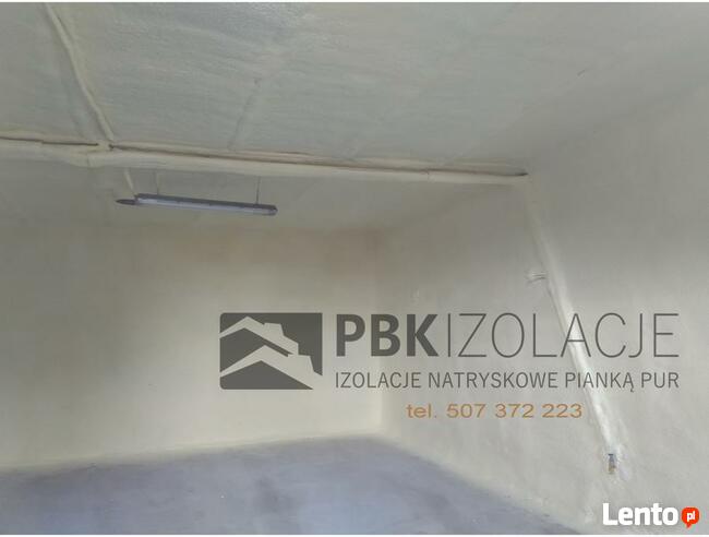 Ocieplenie poddasza, izolacja budynków, obiektów pianą PUR