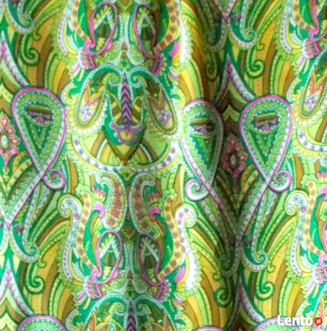 boho tunika xl, jedwabna sukienka boho