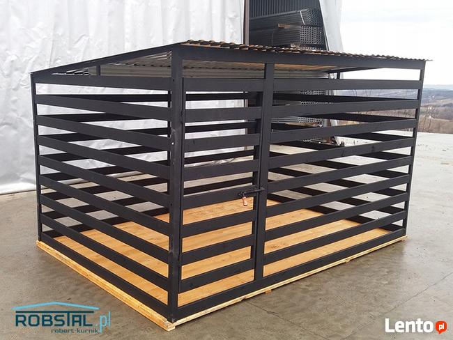 Mocny kojec dla psa BRUTUS 3x2m czarny profil