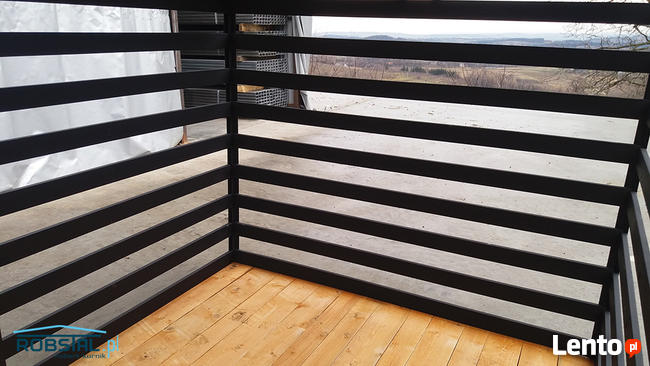 Mocny kojec dla psa BRUTUS 3x2m czarny profil