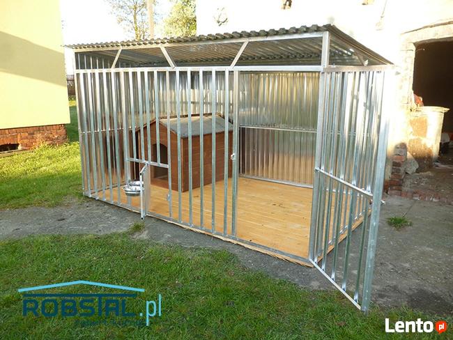 SOLIDNY I TANI kojec dla psa 3x2 REX konstrukcja ocynkowana