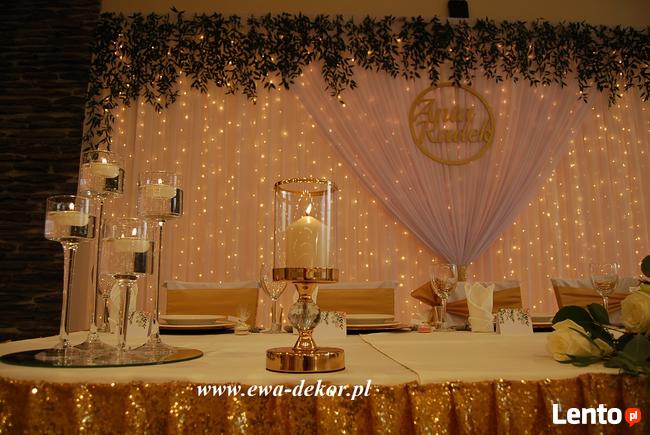 dekoracja kościoła na ślub