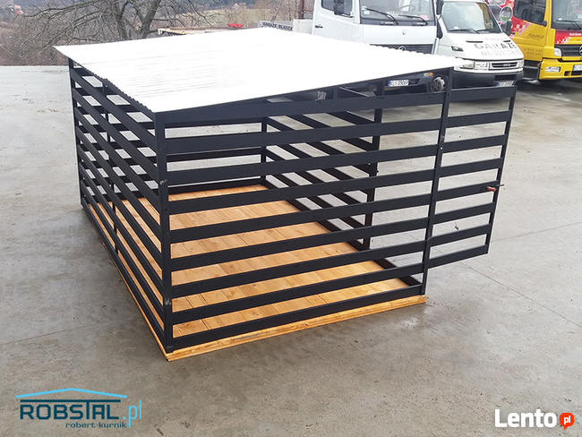 Mocny kojec dla psa BRUTUS 3x2m czarny profil