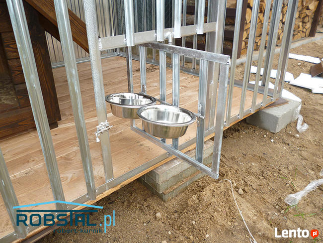 SOLIDNY I TANI kojec dla psa 3x2 REX konstrukcja ocynkowana