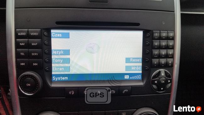 Polskie Menu Mercedes A B C CLS CLK ML G GL R NTG2 Mapa V19
