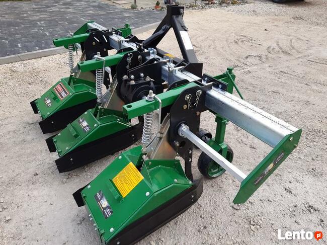 Glebogryzarka międzyrzędowa do truskawek 3-rzędowa TRANSPORT