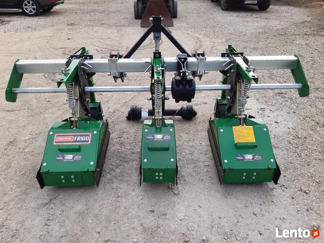 Glebogryzarka międzyrzędowa do truskawek 3-rzędowa TRANSPORT