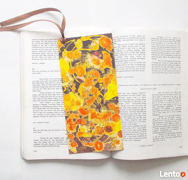 zakładki na prezent, eleganckie zakładki, upominki dla gości