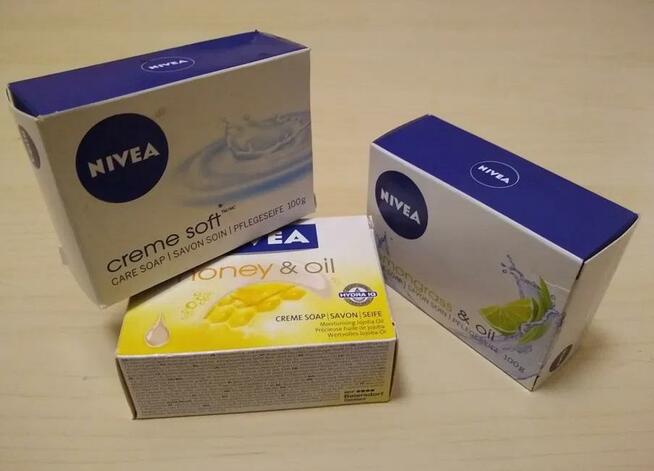 Nivea Creme Soft Mydło w Kostce 100g, 3 rodzaje