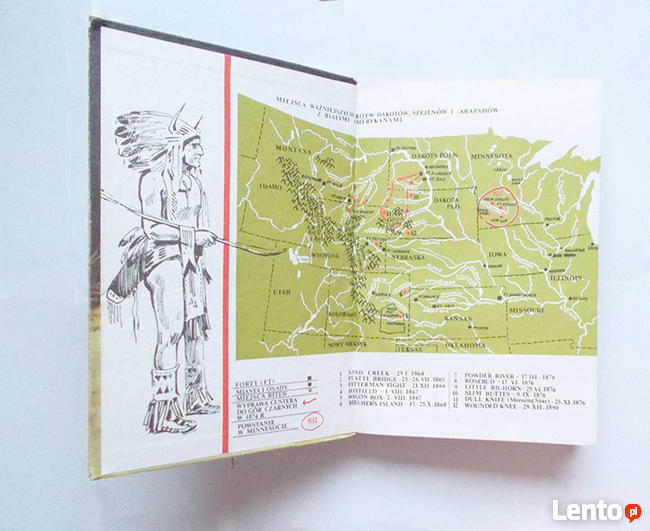 książka pt. Ostatnia walka Dakotów K.A. Szklarscy