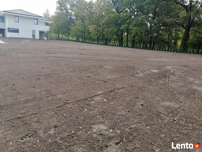 Usługi mini traktorkiem z glebogryzarka, Zakładanie ogrodów