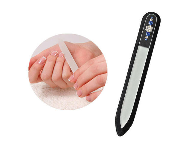 Pilniki szklane Promocja! Piękne ozdobione Swarovski crystal