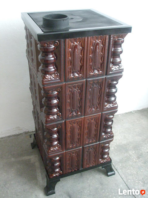 Piec kaflowy, przenośny 4K+PG+S