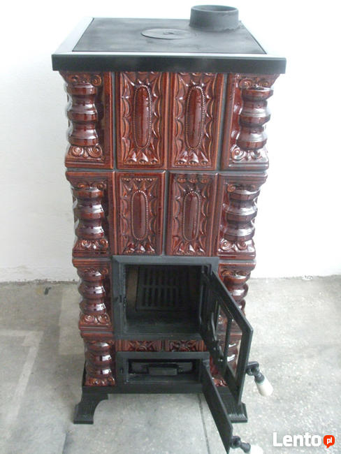 Piec kaflowy, przenośny 4K+PG+S