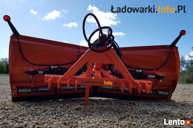 Pług do śniegu, składany, prosty - różne rozmiary i modele