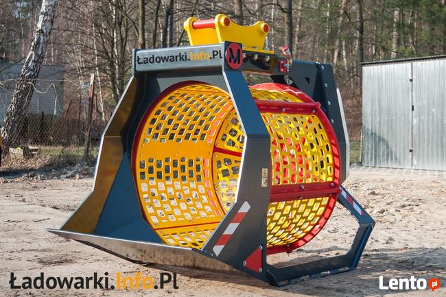 Przesiewacz PSB500 - łyżka przesiewająca do ziemi i gruzu