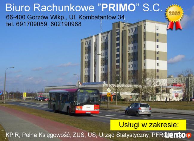 Biuro Rachunkowe ”PRIMO” S.C. | Gorzów Wielkopolski