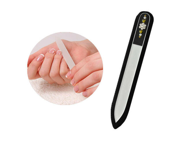 Pilniki szklane Promocja! Piękne ozdobione Swarovski crystal