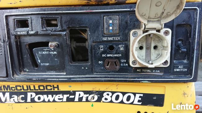 Przenośny Agregat prądotwórczy generator walizkowy McCulloch