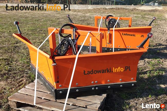 Pług do śniegu, składany, prosty - różne rozmiary i modele