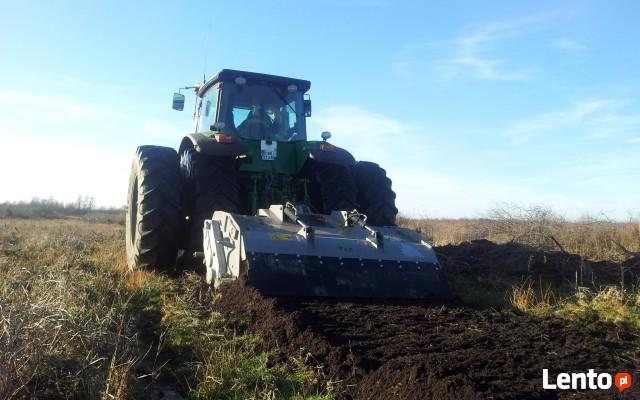 wycinka lasów, usługi rębakiem, frezowanie pni ,karczowanie