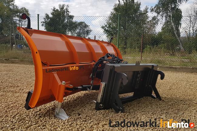 Pług do śniegu, składany, prosty - różne rozmiary i modele