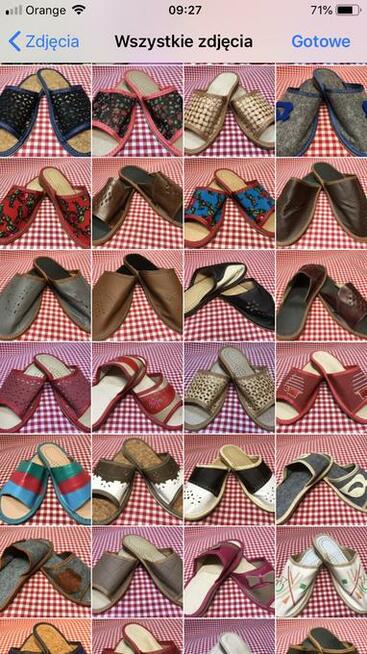 Poszukuje odbiorców hurtowych pantofli góralskich od produce