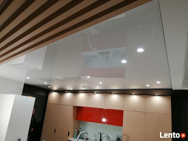 Gładki Prosty Sufit - Sufity Napinane Wykończenia Wnętrz
