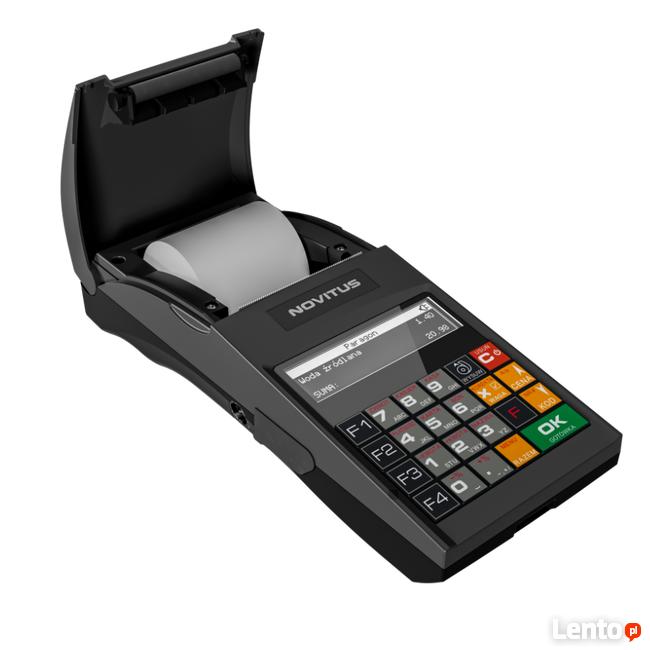 Kasa fiskalna NOVITUS NANO ONLINE MOTO dla warsztatów napraw