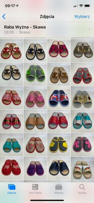 Poszukuje odbiorców hurtowych pantofli góralskich od produce