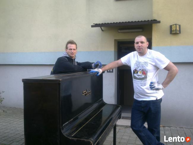 Transport pianin JP TRANS Bielsko.