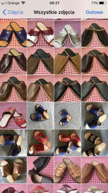 Poszukuje odbiorców hurtowych pantofli góralskich od produce