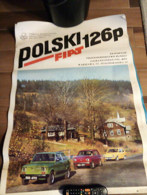Fiat 126 p plakaty