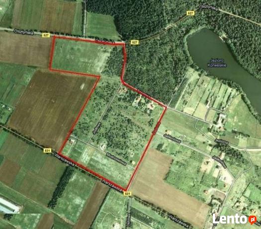 DZIAŁKA działki budowlana Łukta od 2500 do 4500 MK