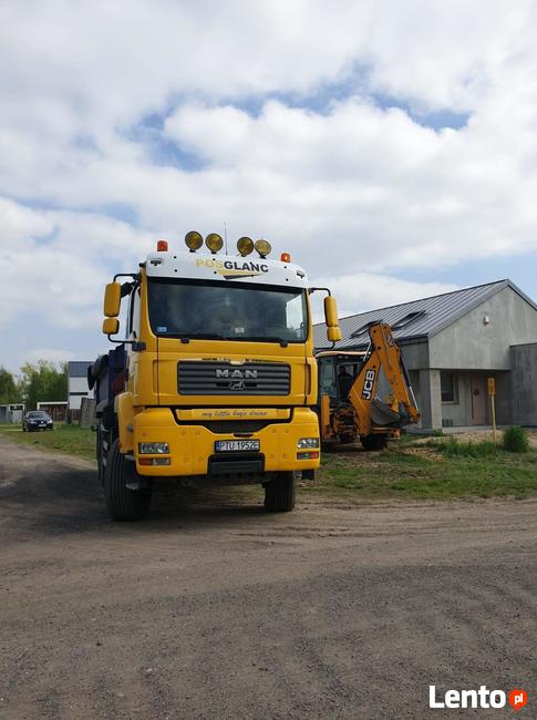 Transport HDS wywrotka, transport materiałów sypkich