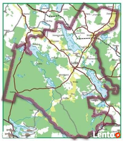 DZIAŁKA działki budowlana Łukta od 2500 do 4500 MK