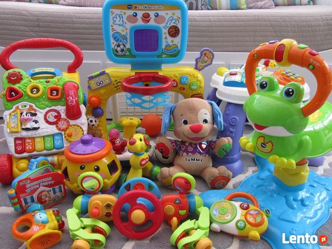 Zestaw zabawek markowych vtech fisher price