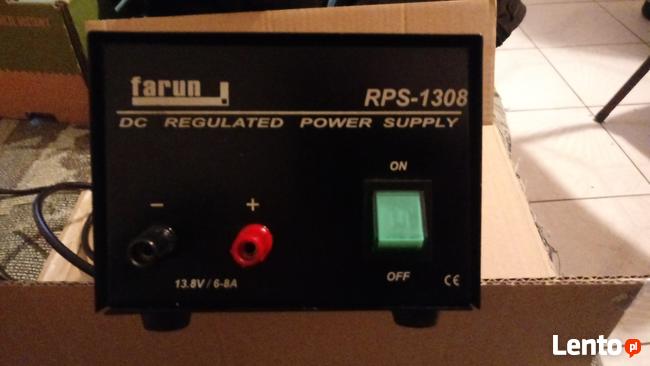 Zasilacz do CB radia 13,8V 3-5A Farun 8A Uniden President