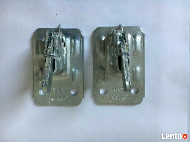 Zacisk sprężynowy żabka szalunkowa uchwyt DUFFTA napinacz